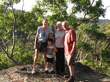 bush walk with heldons